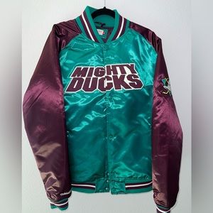 Mighty Ducks Satin Jacket | XL